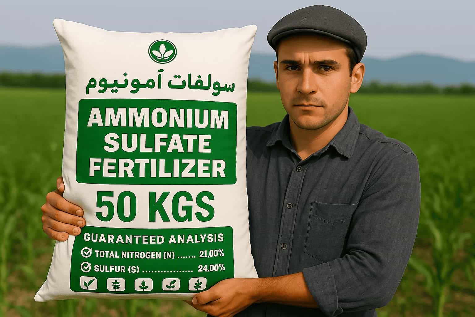 Young farmer in farm