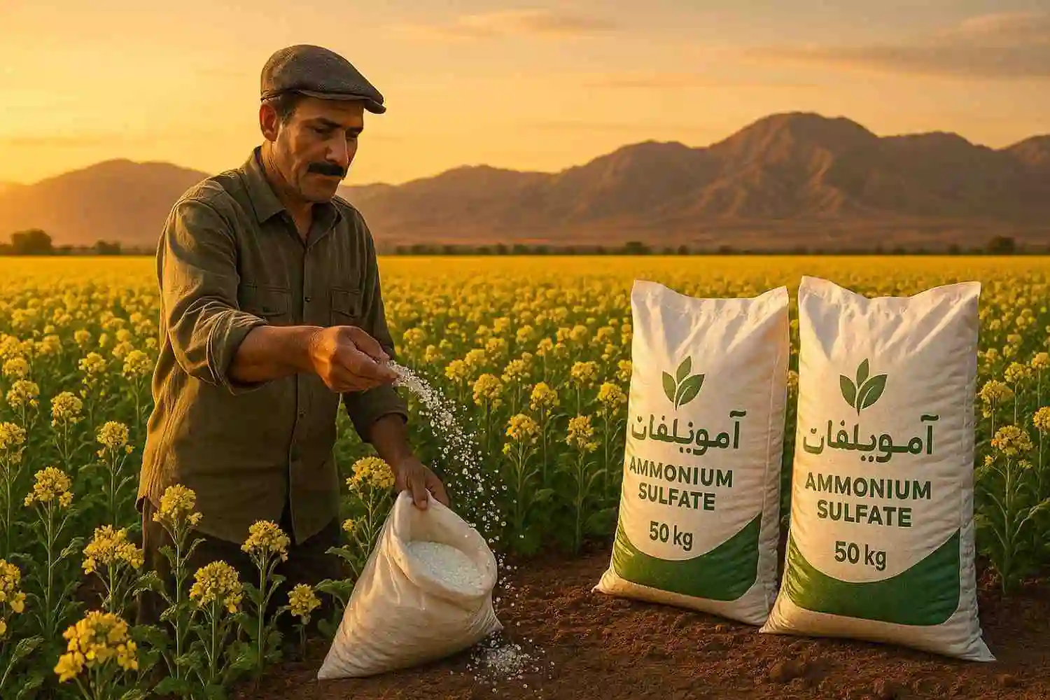 The nutritional role of ammonium sulfate for canola in Iran’s diverse soils
